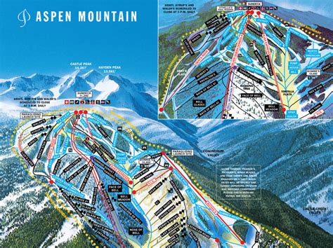 Snowmass Aspen Co Trail Mapwebcams