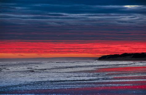 Free Images Dark Red Clouds Horizon Sea Ocean Sunset Shore