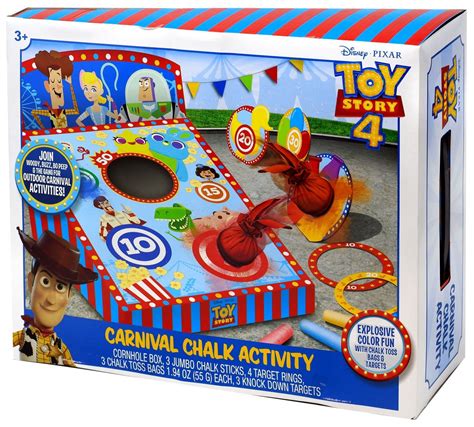 Toy Story 4 Carnival Chalk Activity Playset Mattel Toywiz