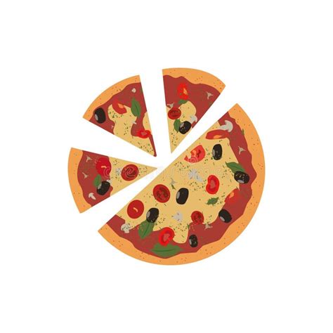 Half Pizza Stock Illustrations 410 Half Pizza Stock Illustrations