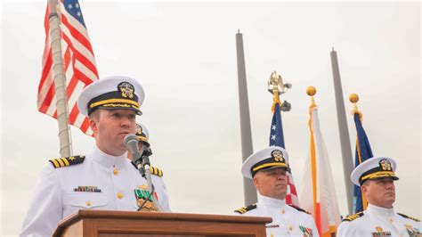 Uss Milius Holds Change Of Command Ceremony Naval Surface Force Us