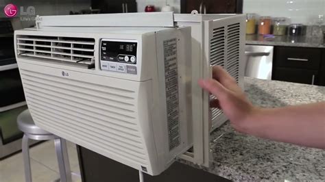 Lg Air Conditioners How To Install A Lg Window Air Conditioner Youtube