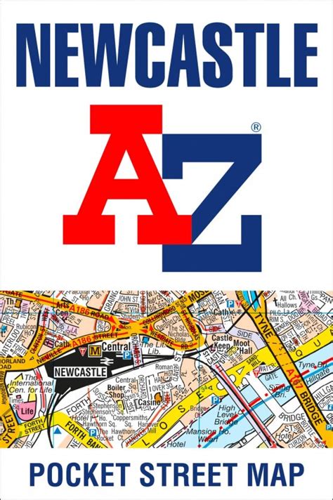 Newcastle Upon Tyne Pocket Street Map Harpercollins