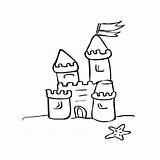 Sand Coloring Castle Sandcastle Drawing Clipart Clip Castles Template Cliparts Designlooter Drawings Library Sketch 21kb 600px sketch template