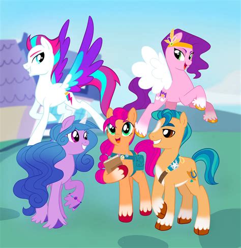 My Little Pony A New Generation In The G4 Style By Aztrial On Deviantart