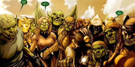 The Skrulls Complete History In Marvel Comics