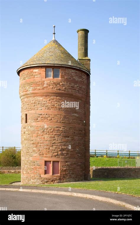 Seascale Tower Cumbria England Stock Photo Alamy