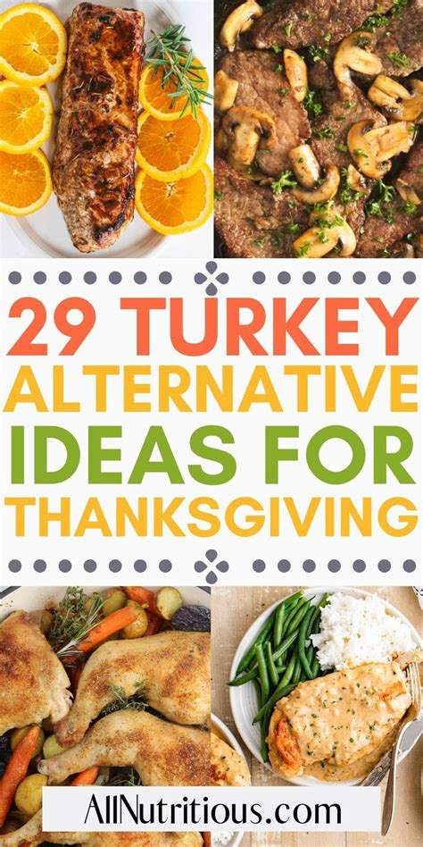 29 Alternative Thanksgiving Meals To Turkey Recipe Turkey Recipes