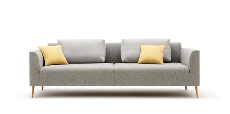Modular sofa - 162 - freistil - Scandinavian design / fabric / 2-person