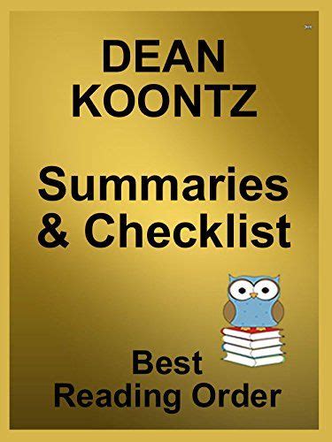 √ Dean Koontz Book Summaries