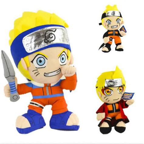 Japan Anime Naruto Uzumaki Naruto Plush Doll Toy Uzumaki Naruto Cosplay Costume Soft Stuffed