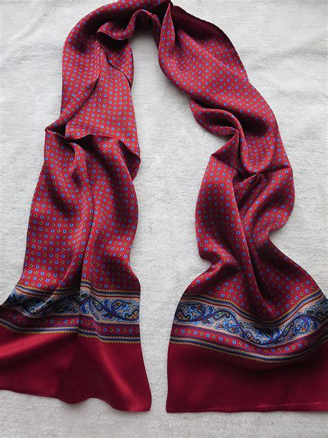 men s silk neck scarves men s scarf blog