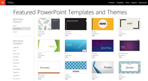 Microsoft Powerpoint Template Online