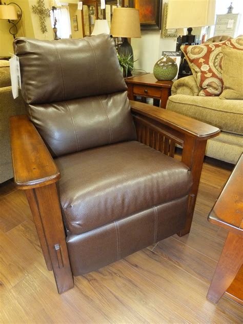 Quality Hardwood Mission Style Recliner Will Work In So Many Decors