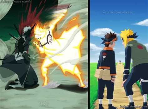 Naruto 637 Minato Vs Obito By Karka92 On Deviantart