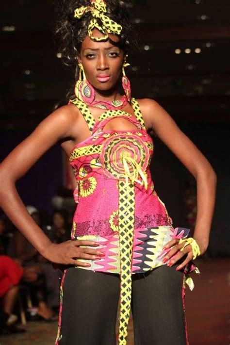 Beatrice Bee Arthur Represents Ghana Extremely Well At Ouaga Fashion