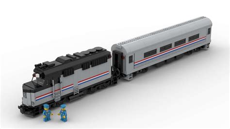 Lego Ideas Amtrak Capitol Limited Locomotive