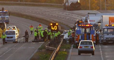 M5 Crash In Taunton Fireworks Contractor Cleared Heart Somerset