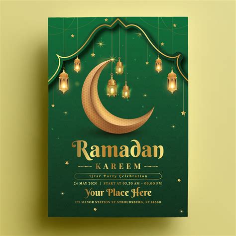 Ramadan Flyer Corporate Identity Template Templatemonster