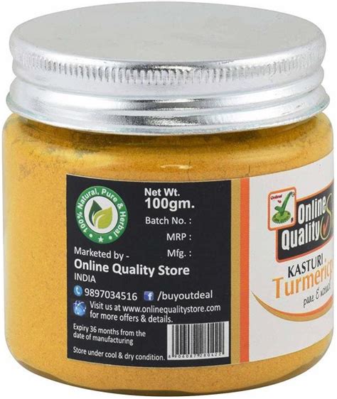 Online Quality Store Kasturi Turmeric Powder 100 G JioMart