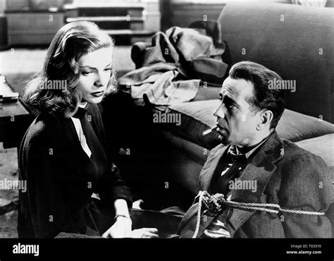 Lauren Bacall Humphrey Bogart The Big Sleep Stock Photo Alamy