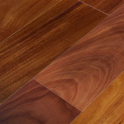 Santos Mahogany Natural 5” Engineered Hardwood Flooring Modern Home