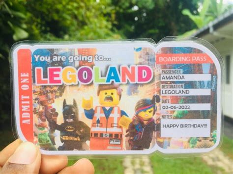 Free Printable Legoland Ticket Template Printable Templates 2023