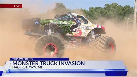 The Black Stallion Brings Monster Truck Invasion To Hagerstown Youtube