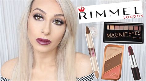 Full Face Using Rimmel Makeup Drugstore One Brand Tutorial Youtube