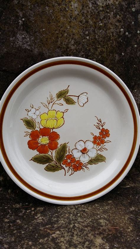 Vintage Japan Stoneware Plate Large Ceramic Platter Serving Plate
