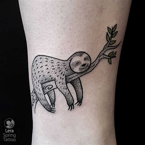 Sloth Animal Tattoo