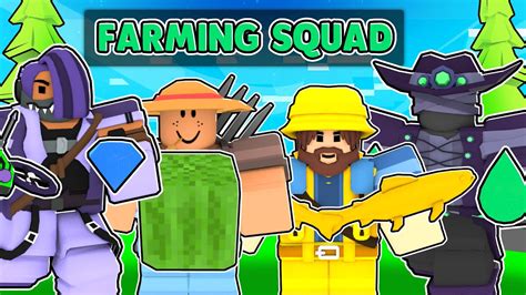 The Farming God Squad Roblox Bedwars Youtube