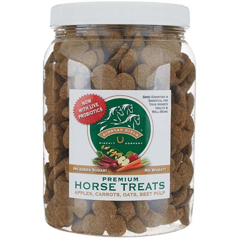 Giddyap Girls Premium Horse Treats W Probiotics