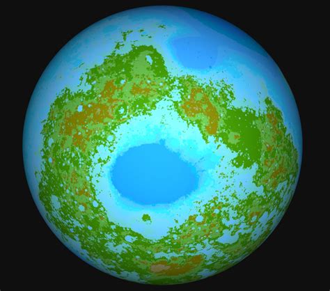 Mars Map With Water Incredible Terraforming Image Shows Elon Musks Dream