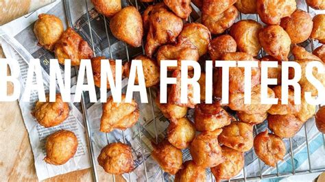 Banana Fritters Jemput Jemput Pisang Cekodok Recipe Youtube