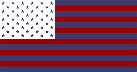 United States Flag Colors
