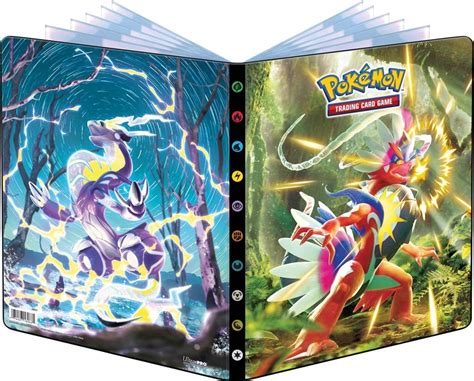 Ultra Pro Scarlet And Violet Card Binders Revealed Pokeguardian We