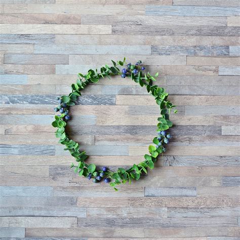 Greenery wreath simple wall hanging farmhouse decor | Etsy | Greenery wreath, Greenery wedding ...