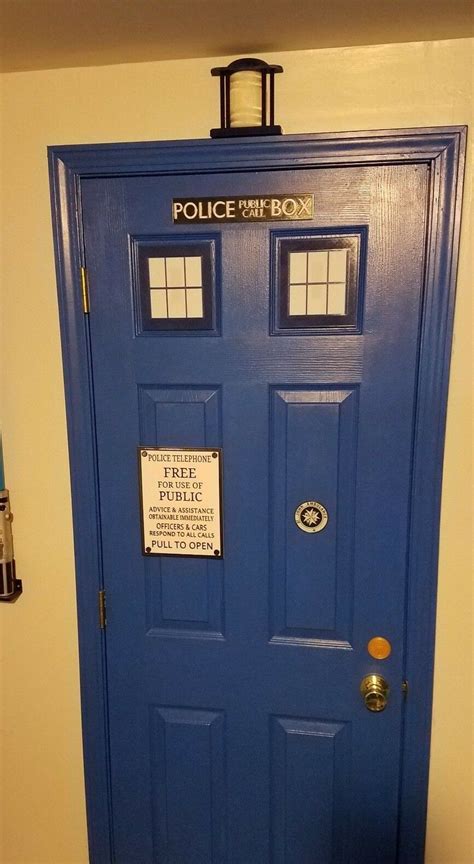 Tardis Door Kit 3d Printed Doctor Who Ebay Tardis Door Doctor