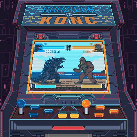Nihao Pixel Godzilla King Kong Mechagodzilla Godzilla Series