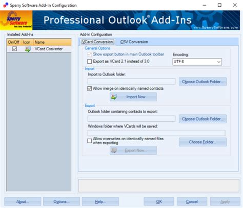 Outlook Vcard Converter Add In Contact To Vcard Converter
