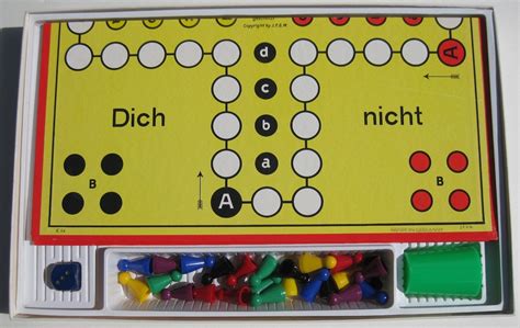Vintage German Board Game Mensch Argere Dich Nicht By Magpiesue