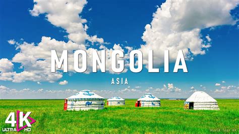 Mongolia 4k Uhd Relaxing Music Along With Beautiful Nature Videos