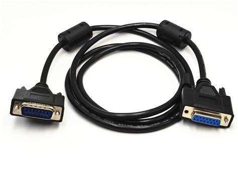 5ft Db15 15 Pin Male To Female Connector Extension Cable