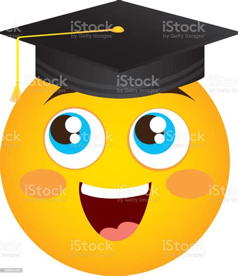 Happy Face Graduate Stock Illustration Download Image Now
