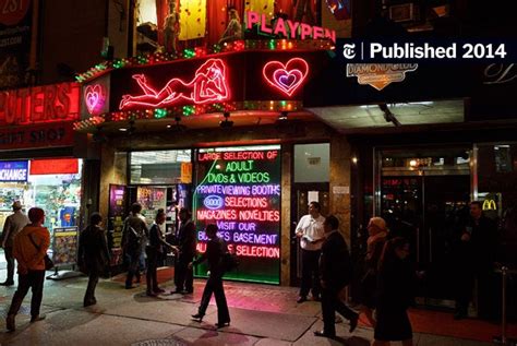 At Live Peep Shows Getting A Glimpse Of Times Squares Sordid Past The New York Times