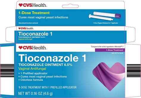 Tioconazole 1 Ointment Cvs Pharmacy