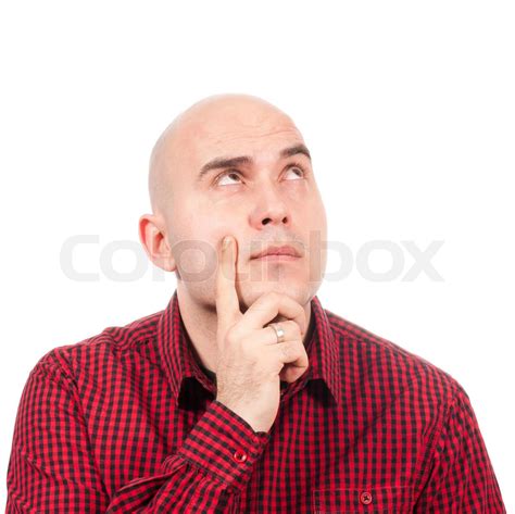 Man Thinking Stock Image Colourbox