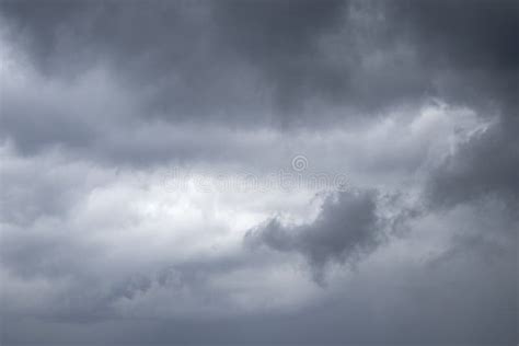 Grey Rain Clouds Stock Image Image Of Rain Weather 219857235