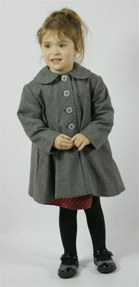 680 x 1024 jpeg 97 кб. Girls Heathered Grey Wool Dress Coat. Toddler Girls Big ...